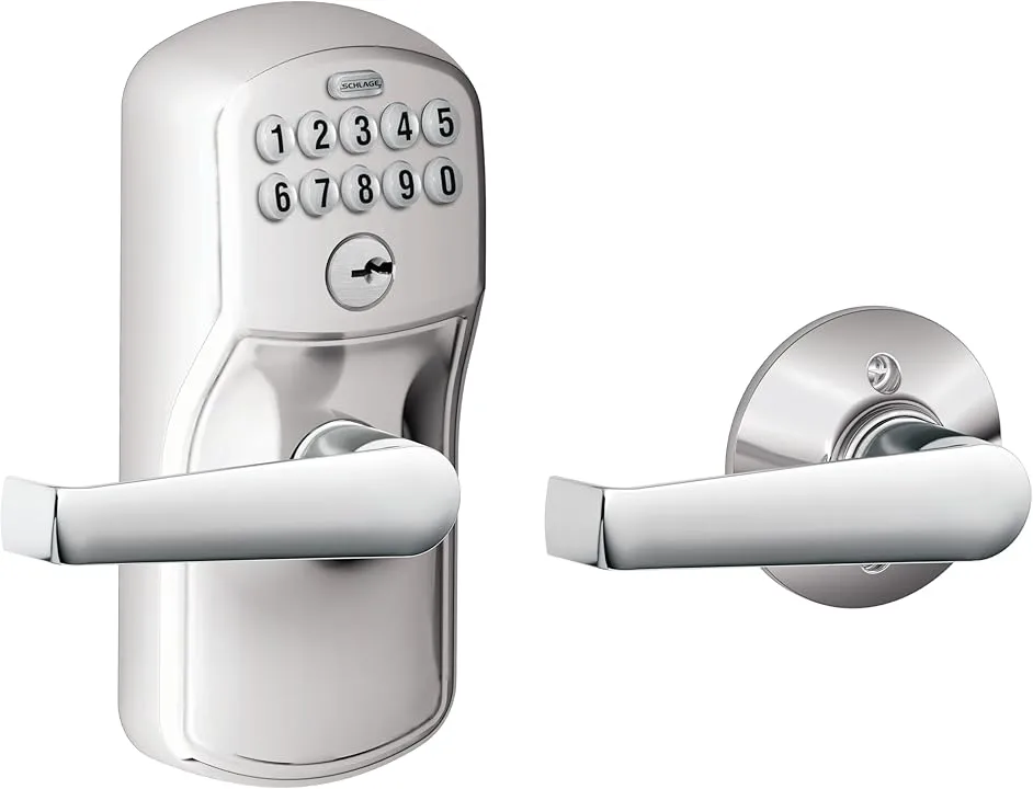 Keypad handle lock