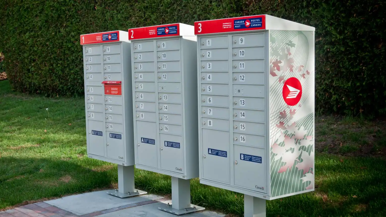 Canada post mailbox